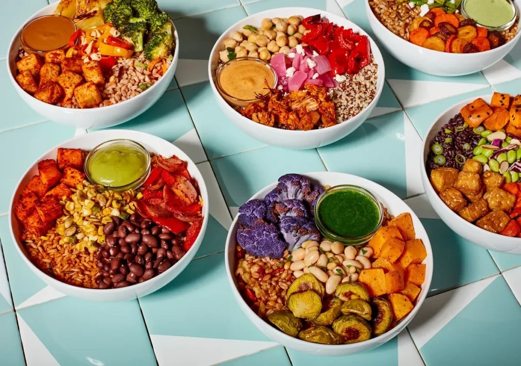 Mosaic Foods colorful vegetarian frozen bowls ready to heat